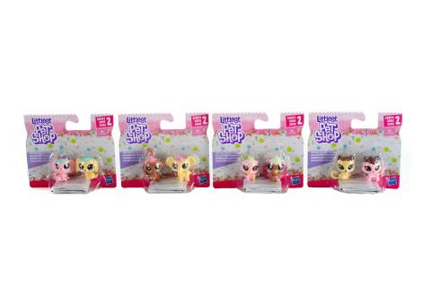 Littlest Pet shop Frosting Frenzy dvě zvířátka