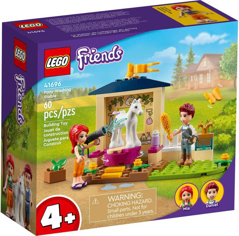 LEGO FRIENDS Čištění poníka ve stáji 41696 STAVEBNICE