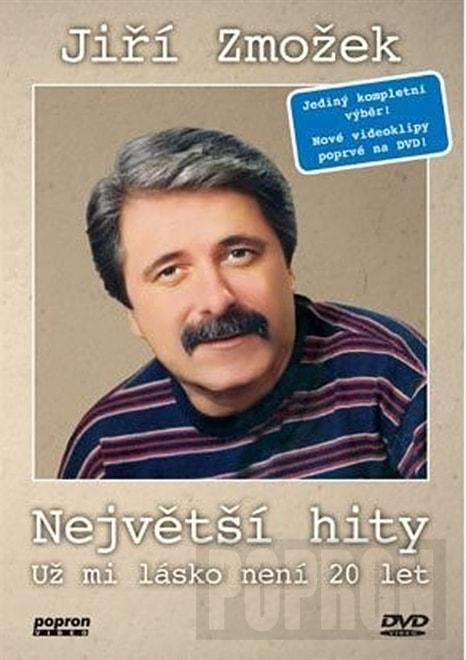 Jiří Zmožek - Největší hity: Už mi lásko není 20 let, DVD