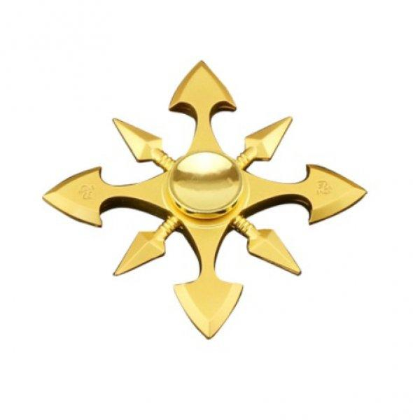 Fidget Spinner Metal GOLD FLAKE