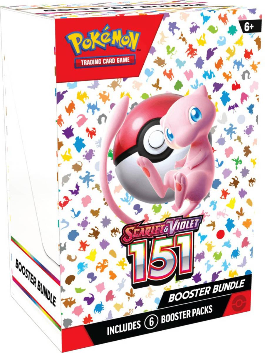 ADC Hra Pokémon TCG: Scarlet & Violet 151 set 6x booster 60 karet v krabičce