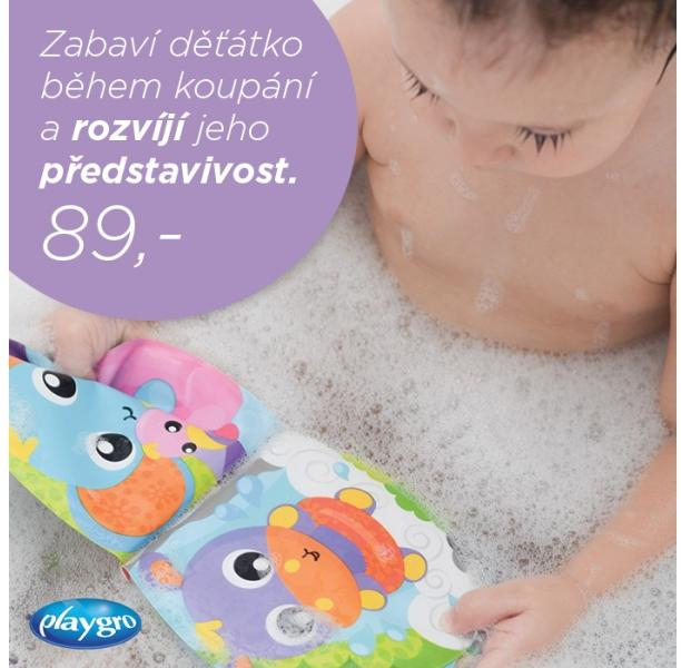 Playgro - Koupací knížka se zvířátky