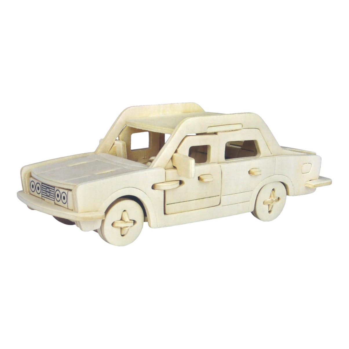 Woodcraft Dřevěné 3D puzzle Fiat 125P