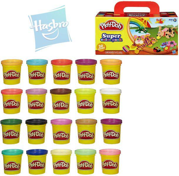 HASBRO PLAY-DOH Modelína barevná Set 20 kelímků 20 barev