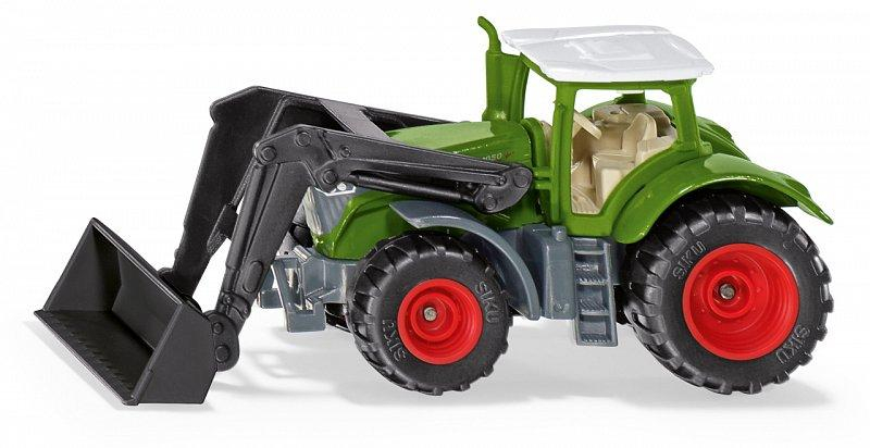 SIKU Blister - traktor Fendt 1050 Vario s předním nakladačem