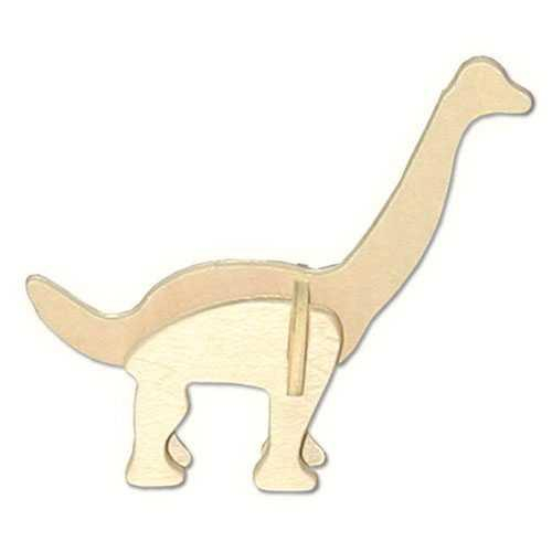 Woodcraft Dřevěné 3D puzzle mini skládačka Brachiosaurus