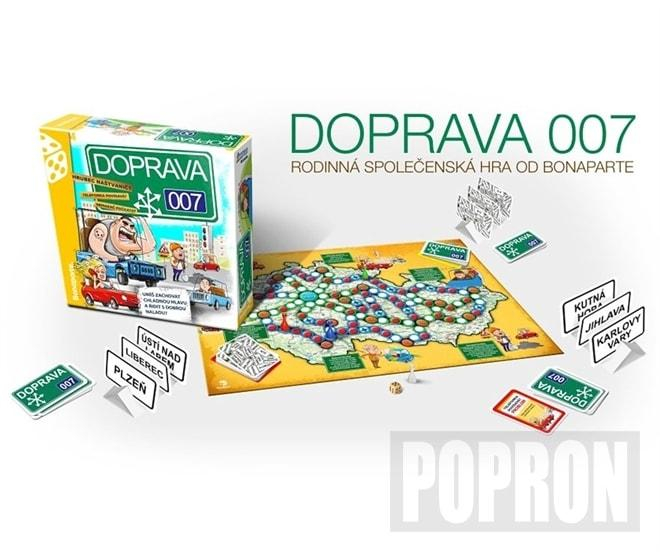 Společenská hra Doprava 007