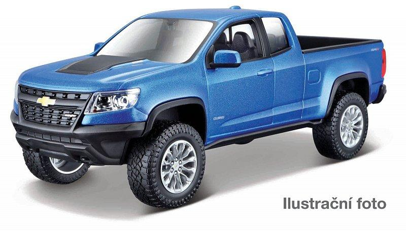 Maisto - 2017 Chevrolet Colorado ZR2, metal tmavě modrá, assemly line, 1:27