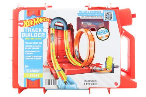 Hot Wheels Track builder Kanystr kaskadérských kousků HDX78