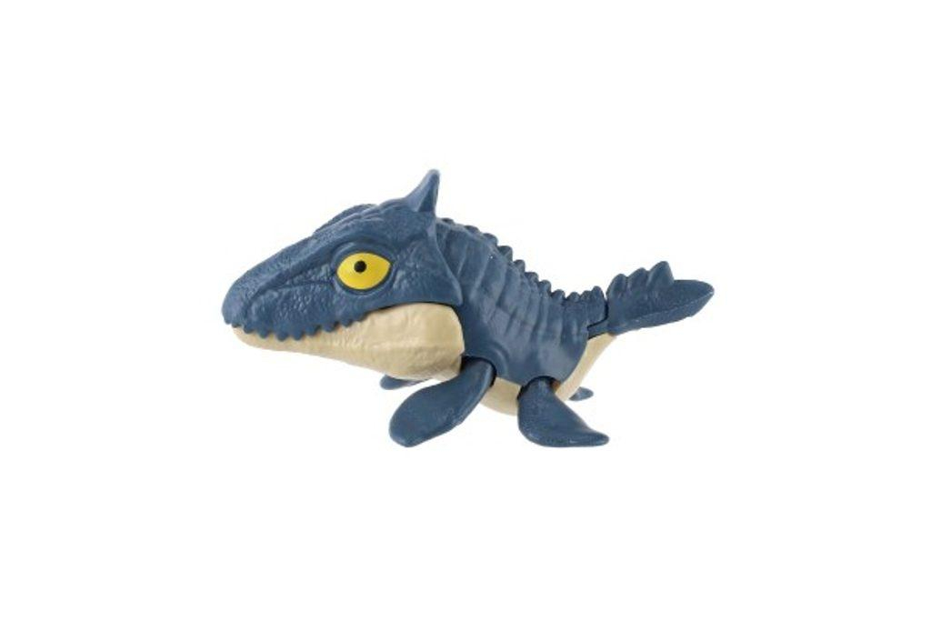 Dinosaurus kousací ve vajíčku plast 10cm 4 barvy 12ks v boxu