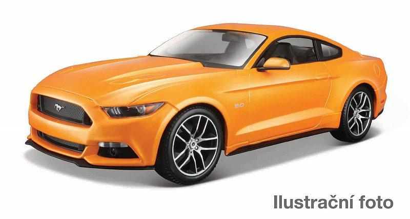 Maisto - 2015 Ford Mustang GT, metal oranžová, 1:18