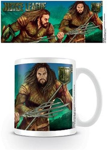 Keramický hrnek DC Comics/Justice League/Liga Spravedlivých Aquaman Action (objem 315 ml) bílý