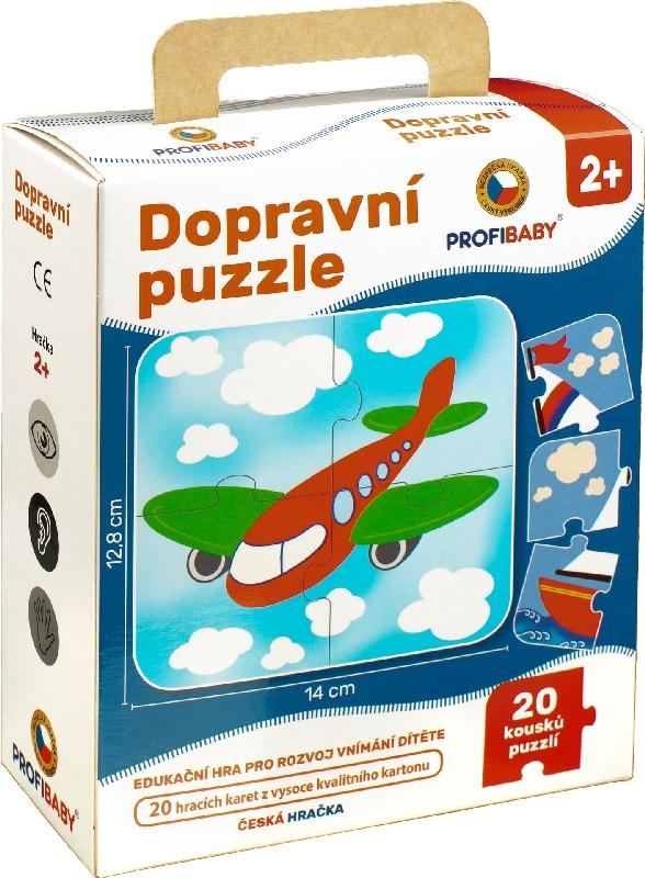 Puzzle dopravní prostředky