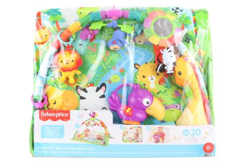 Fisher-price Luxusní hrací dečka Rainforest s hrazdičkou DFP08