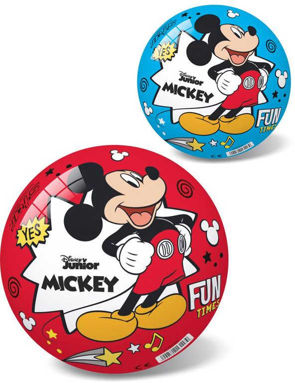 Míč Disney Mickey Mouse 14cm potištěný balon 2 barvy