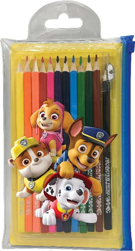 Pastelky v PVC kapse Paw Patrol