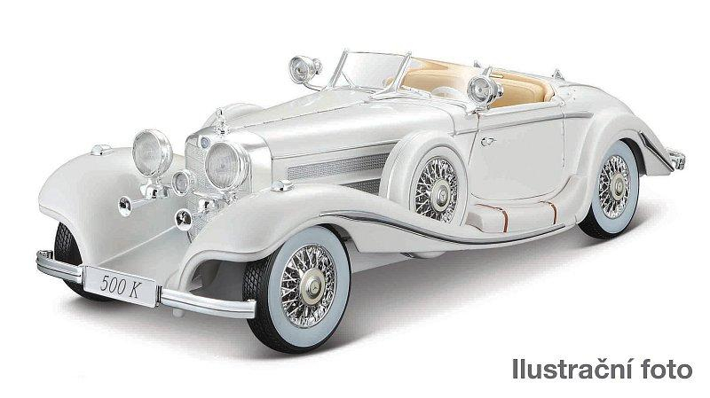 Maisto - 1936 Mercedes-Benz 500 K Typ Specialroadster, bílá, 1:18