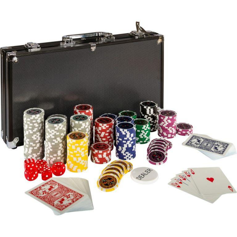 Poker set 300 ks žetonů BLACK EDITION 1 - 1000