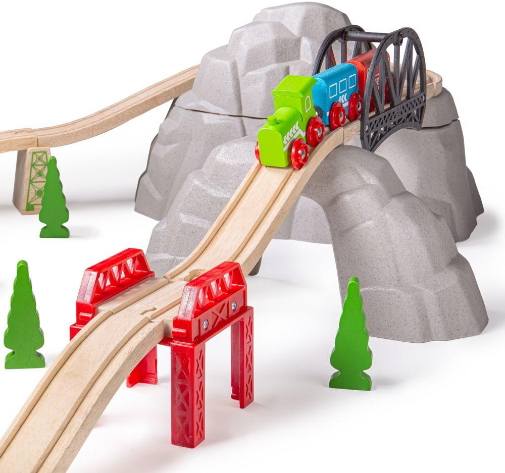 Bigjigs Rail Set vysokohorská dráha