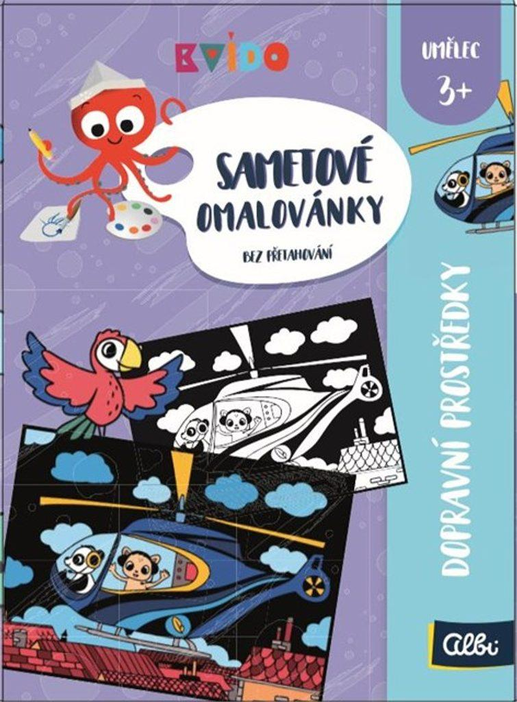 ALBI Sametové omalovánky - Doprava