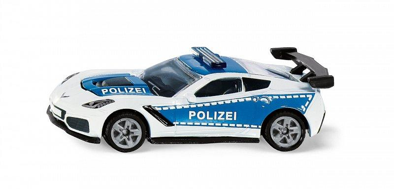 SIKU Blister - policejní Chevrolet Corvette ZR1