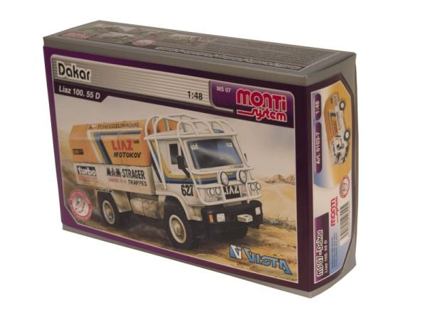 SEVA Monti System 07 Auto Liaz DAKAR stavebnice MS07 0103-7