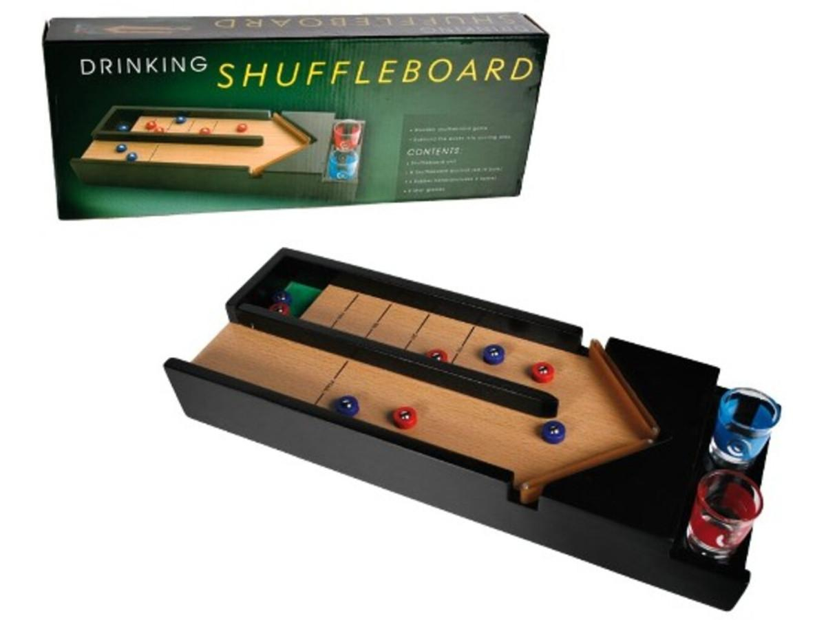 Alkoholická hra Shuffleboard