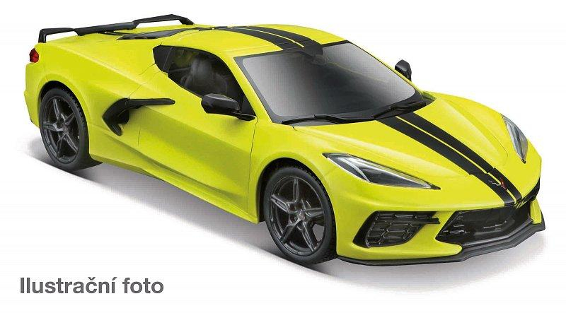 Maisto - 2020 Chevrolet Corvette Stingray Coupe Z51, žlutá, 1:24