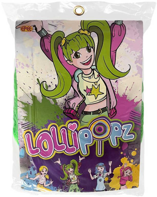 KARNEVAL paruka dětská Lollipopz Amy zelená umělé vlasy