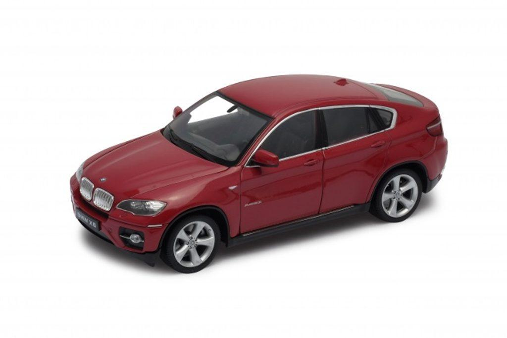 Welly - BMW X6 1:24 červená