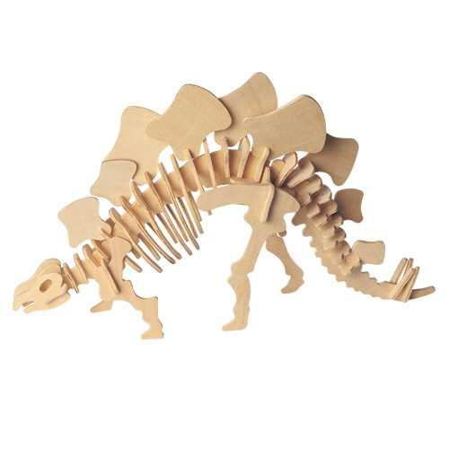 Woodcraft Dřevěné 3D puzzle Stegosaurus