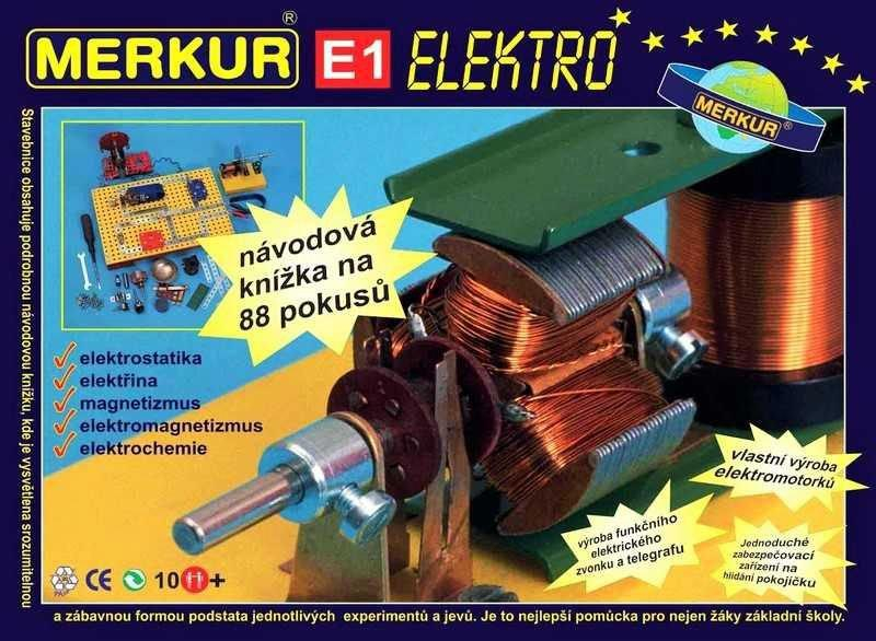 Merkur E1 elektřina, magnetizmus