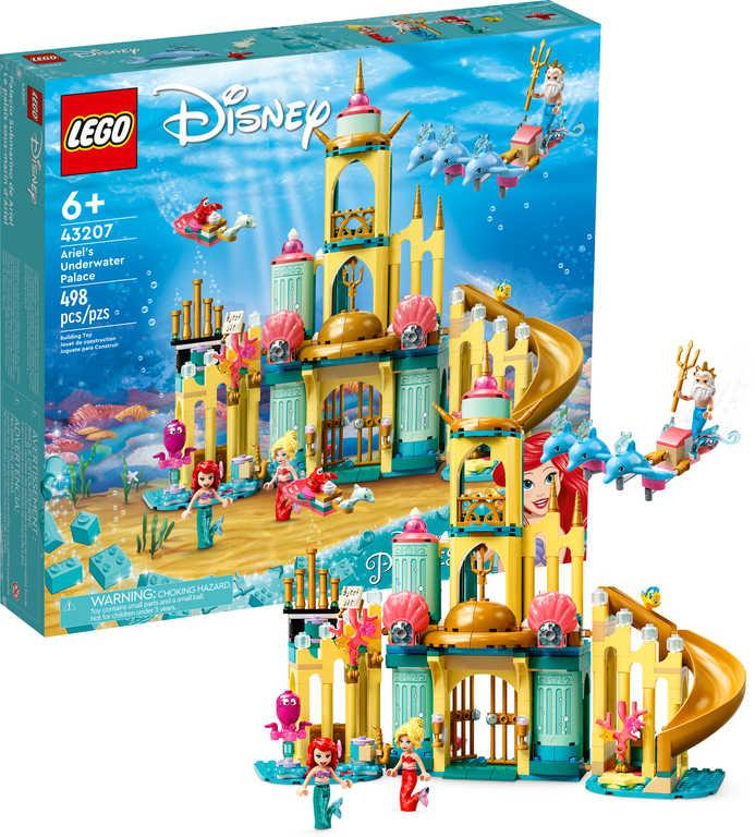 LEGO DISNEY PRINCESS Arielin podvodní palác 43207 STAVEBNICE