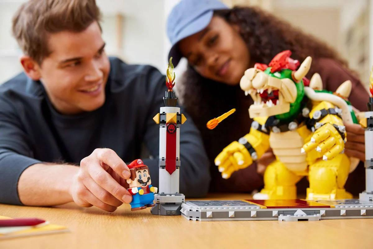 LEGO SUPER MARIO Všemocný Bowser pro dospělé 71411 STAVEBNICE