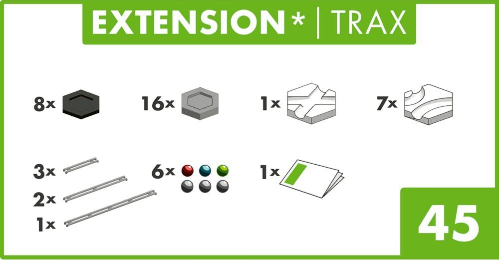 RAVENSBURGER Stavebnice GraviTrax Dráha II. rozšíření ke koulodráze