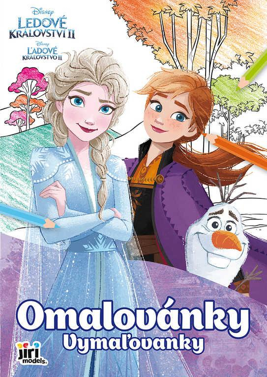 JIRI MODELS Omalovánky A4 Frozen 2 (Ledové Království)