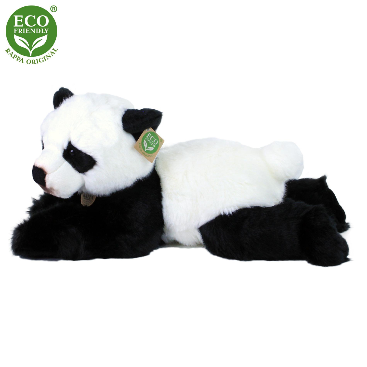 Plyšová panda ležící 43 cm ECO-FRIENDLY