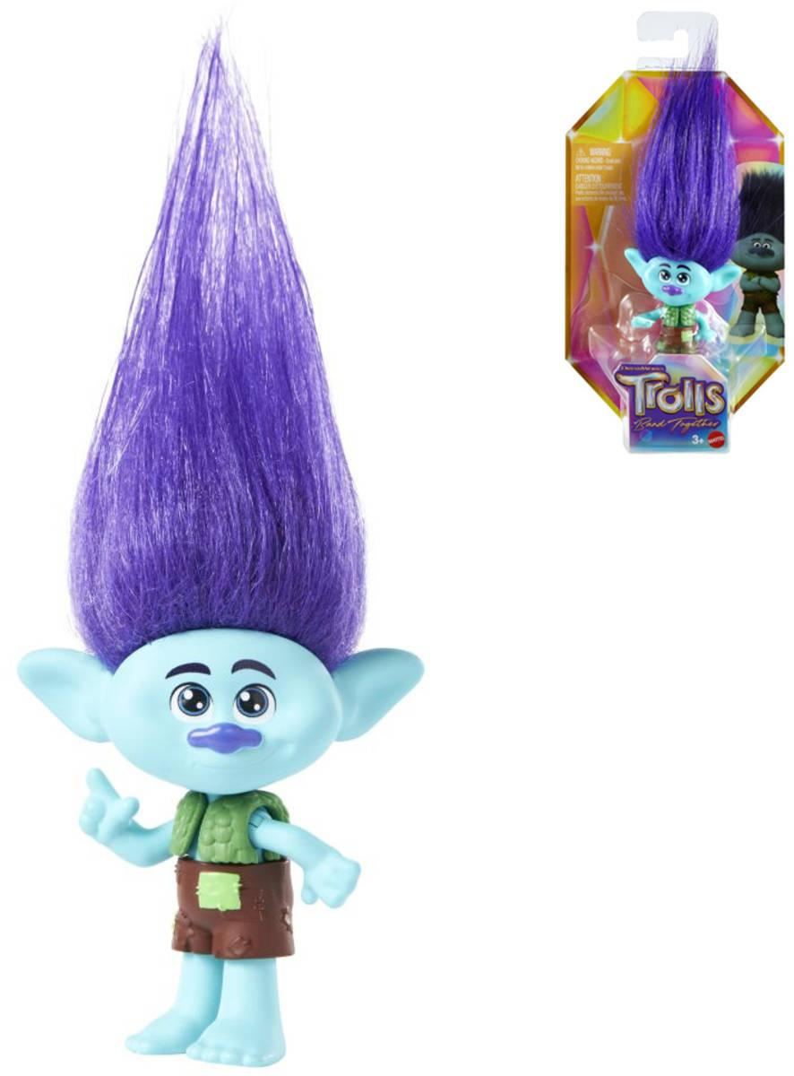 MATTEL Trollové (Trolls) postavička kloubová Větvík malá panenka