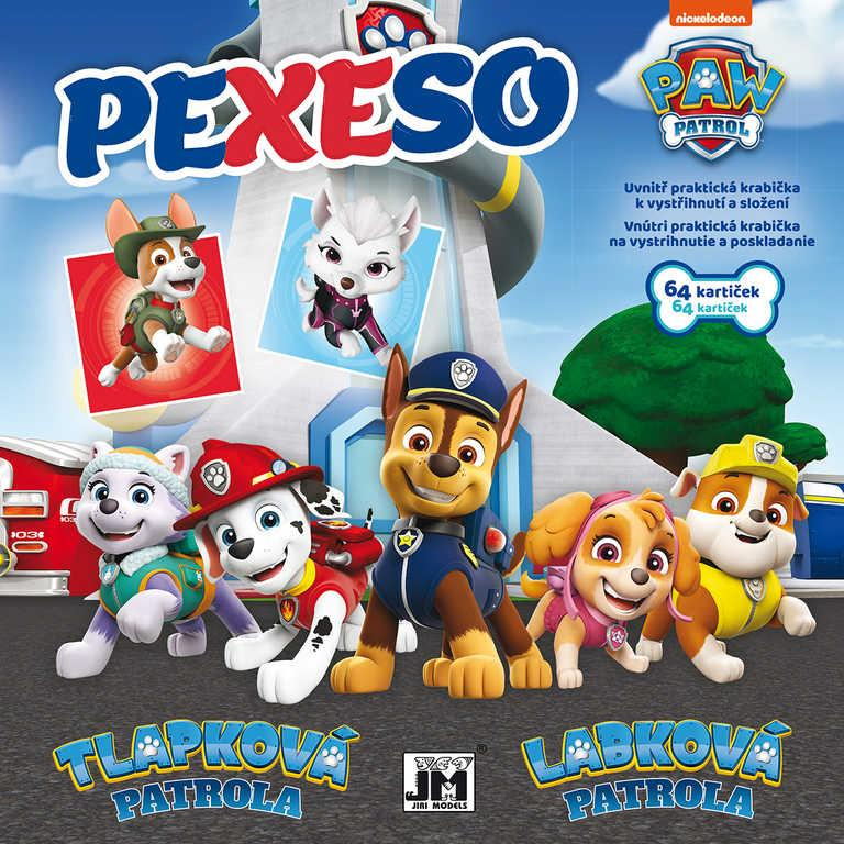 JIRI MODELS Pexeso v sešitu Tlapková Patrola (Paw Patrol)