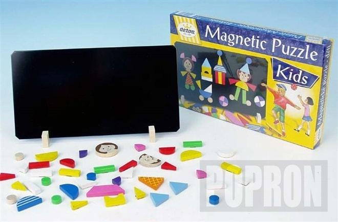 Magnetické puzzle děti