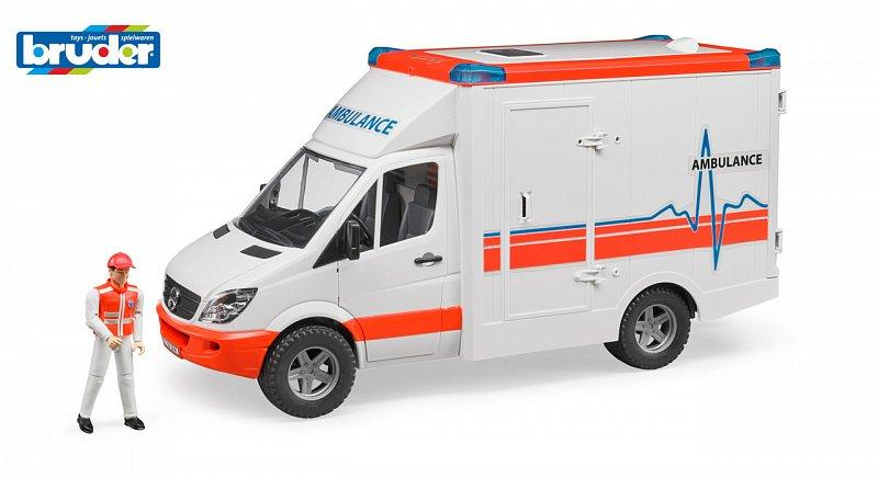 Záchranná auta - Ambulance Sprinter s řidičem