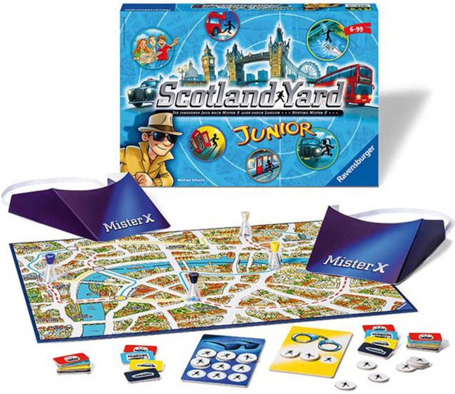 RAVENSBURGER Hra Scotland Yard junior *SPOLEČENSKÉ HRY*