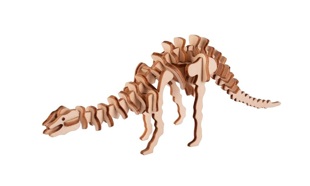 Woodcraft Dřevěné 3D puzzle Diplodocus