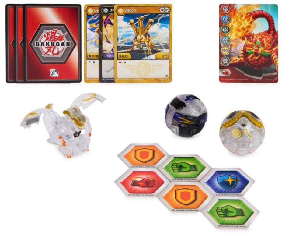 SPIN MASTER Bakugan S5 startovací sada 3x Bakugan s doplňky plast