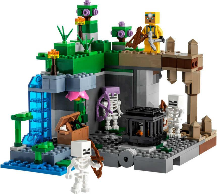 LEGO MINECRAFT Jeskyně kostlivců 21189 STAVEBNICE