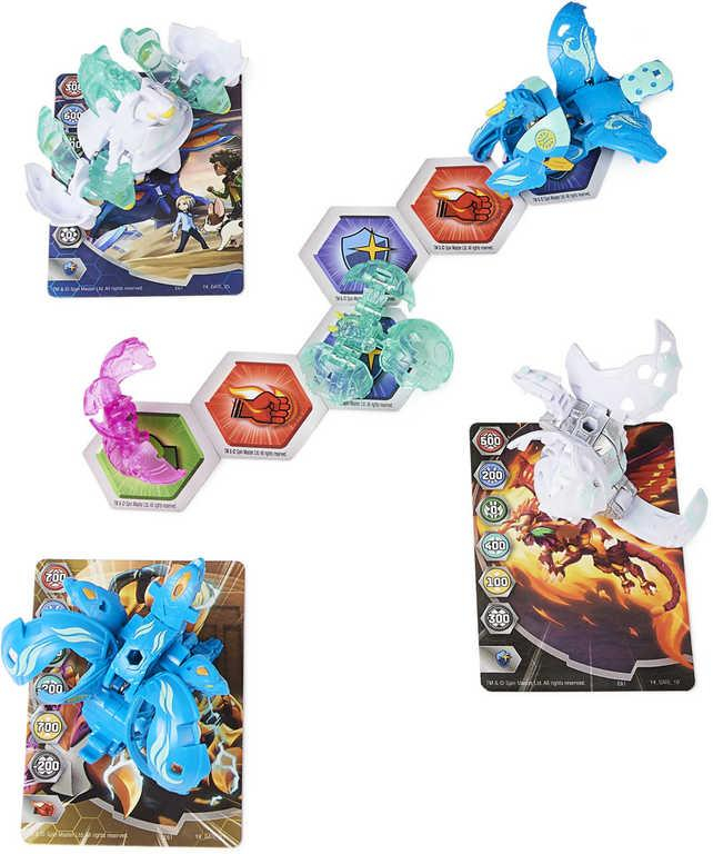 SPIN MASTER Bakugan multibalení 6ks herní set s žetony a doplňky 4 druhy