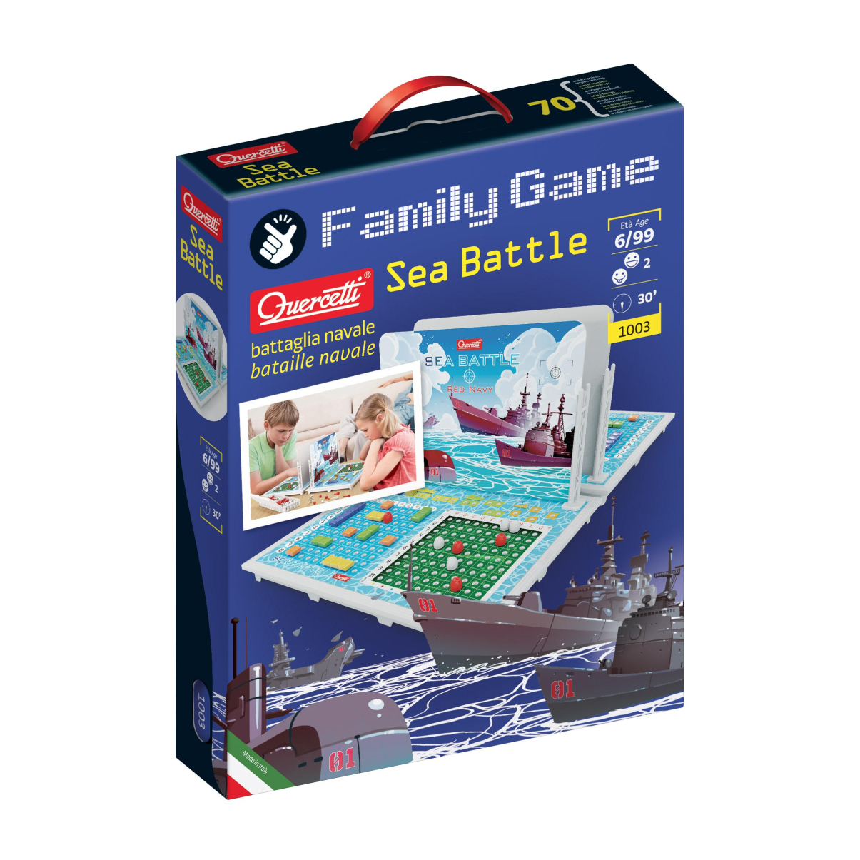 Quercetti 01003 Family Game Sea Battle