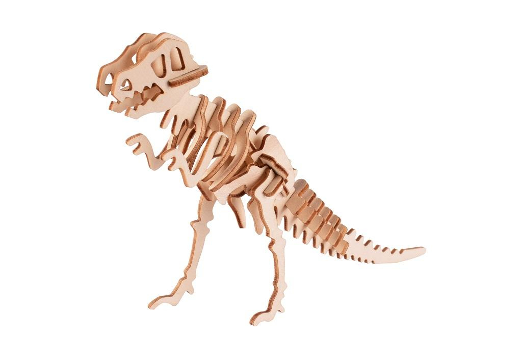 Woodcraft Dřevěné 3D puzzle T-Rex