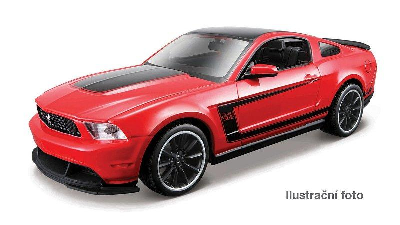 Maisto - Ford Mustang Boss 302, červená, assembly line, 1:24