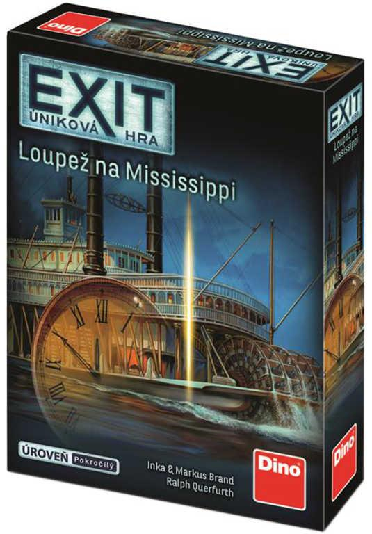 DINO Hra úniková Exit Loupež na Mississippi *PLYŠOVÉ HRAČKY*